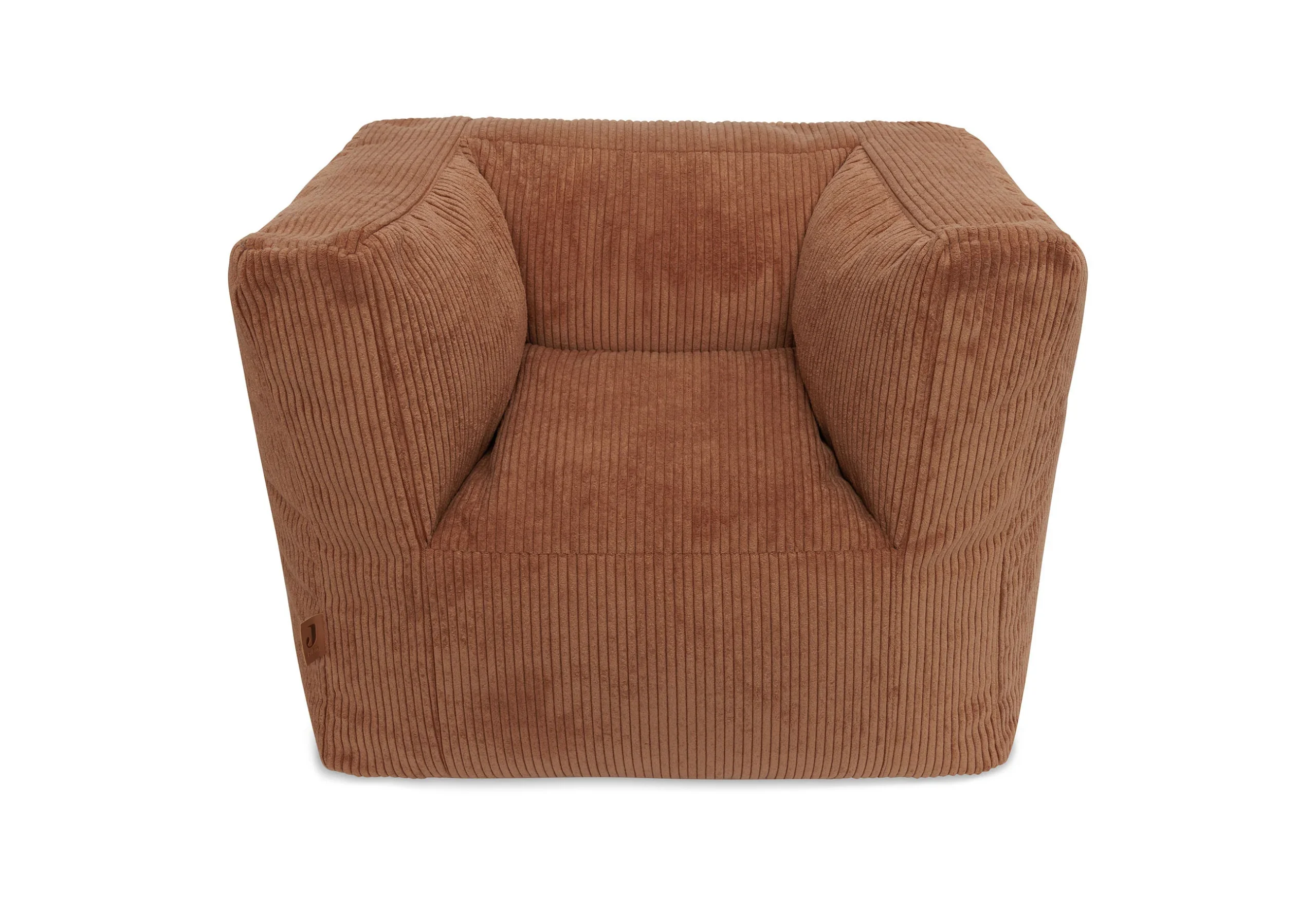 Fauteuil velours côtelé - Caramel – Image 3