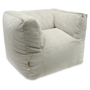 Fauteuil velours côtelé - Olive Green