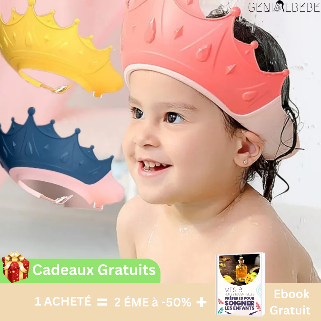 SHOWER-CAP™| Bonnet de douche ajustable pour bébé – Image 6