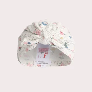 Turban imprimé pour bébé fille