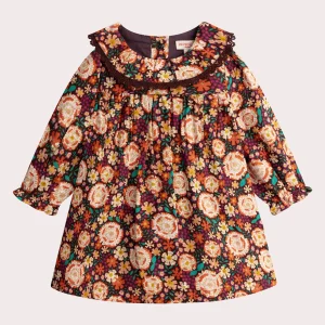 Robe à motif fleuri pour bébé fille