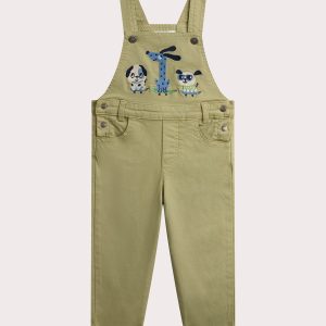 Salopette longue à animation chien pour bébé garçon