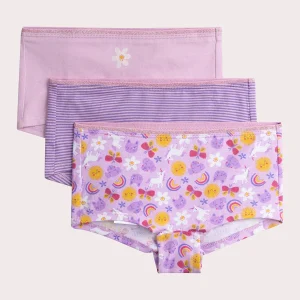 Lot de 3 shorty fantaisies pour fille