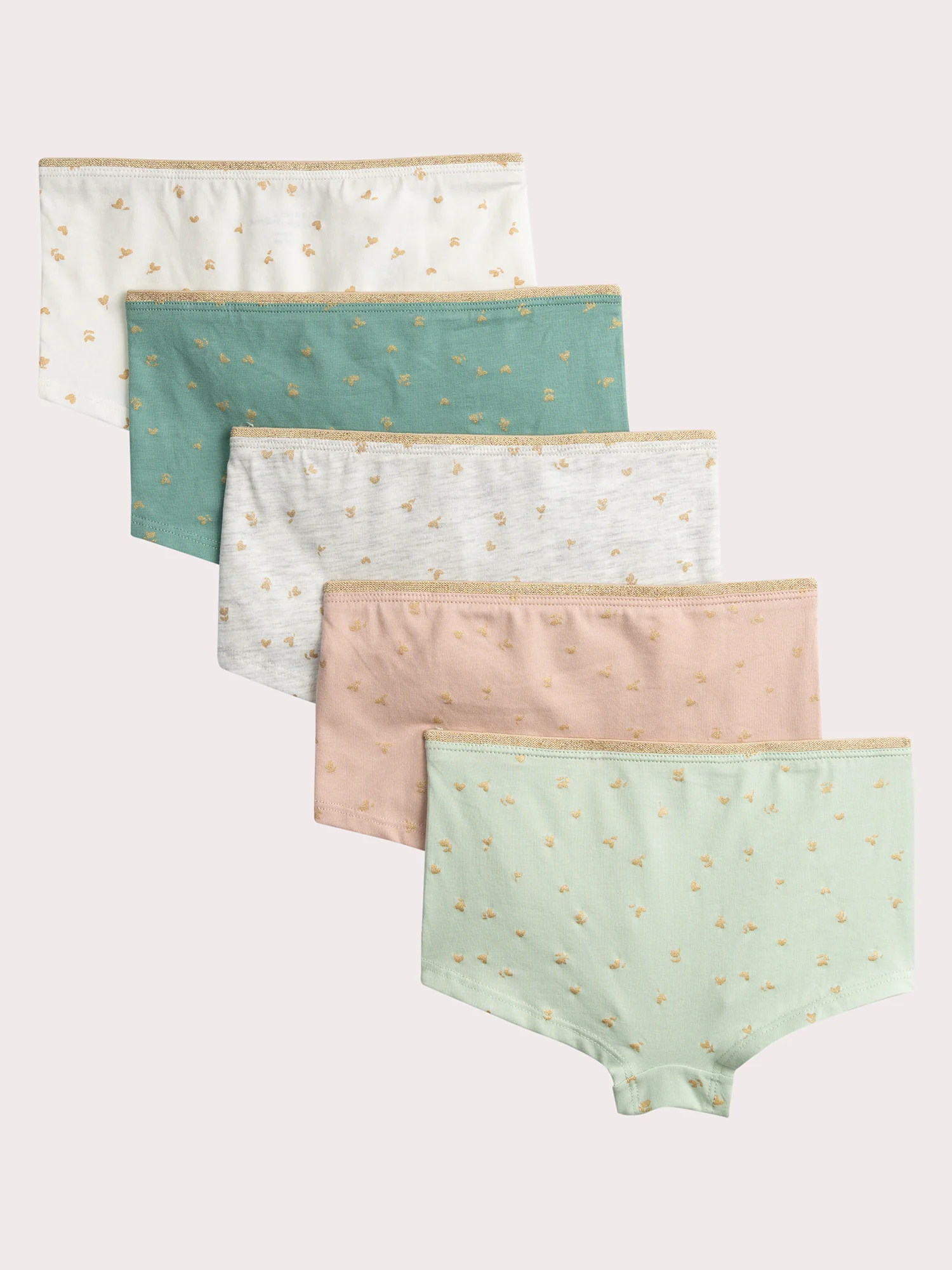 Lot de 5 shorty imprimées pour fille – Image 4
