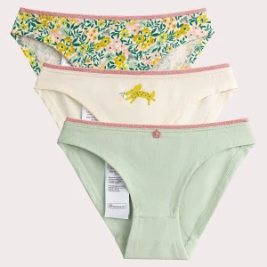 Lot de 3 culottes fantaisies pour fille