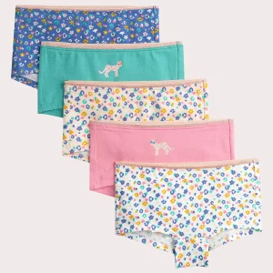 Lot de 5 shorty fantaisies pour fille