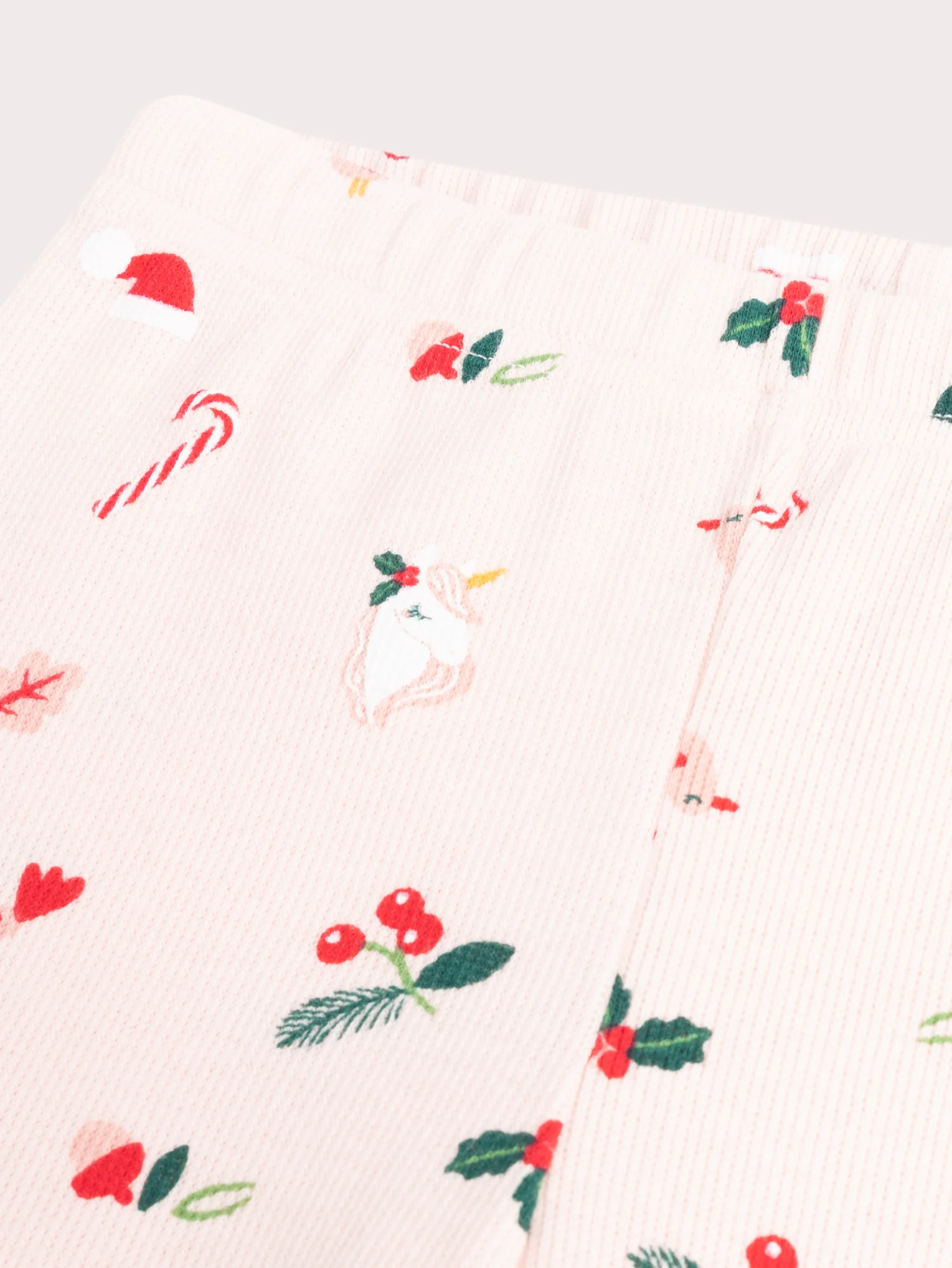 Chemise de nuit en velours theme Noël pour fille – Image 8