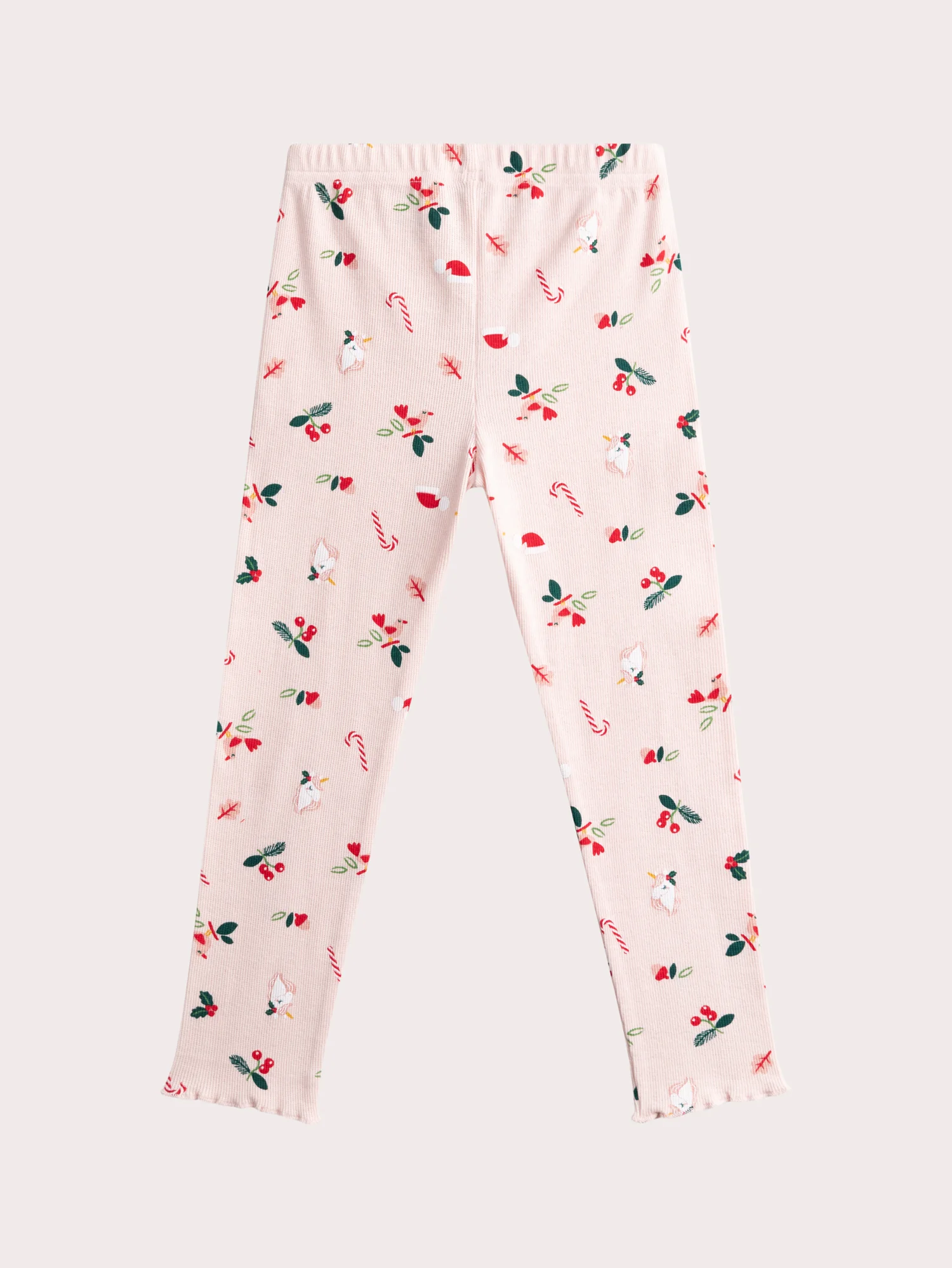 Chemise de nuit en velours theme Noël pour fille – Image 9