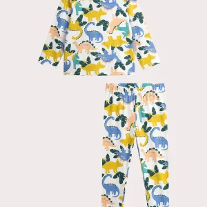 Pyjama mixte à motif dinosaure pour enfant