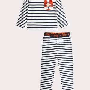 Pyjama rayé pour garçon