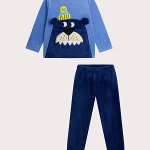 Pyjama phosphorescent en velours pour garçon