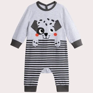 Grenouillere à animation chien pour bébé garçon