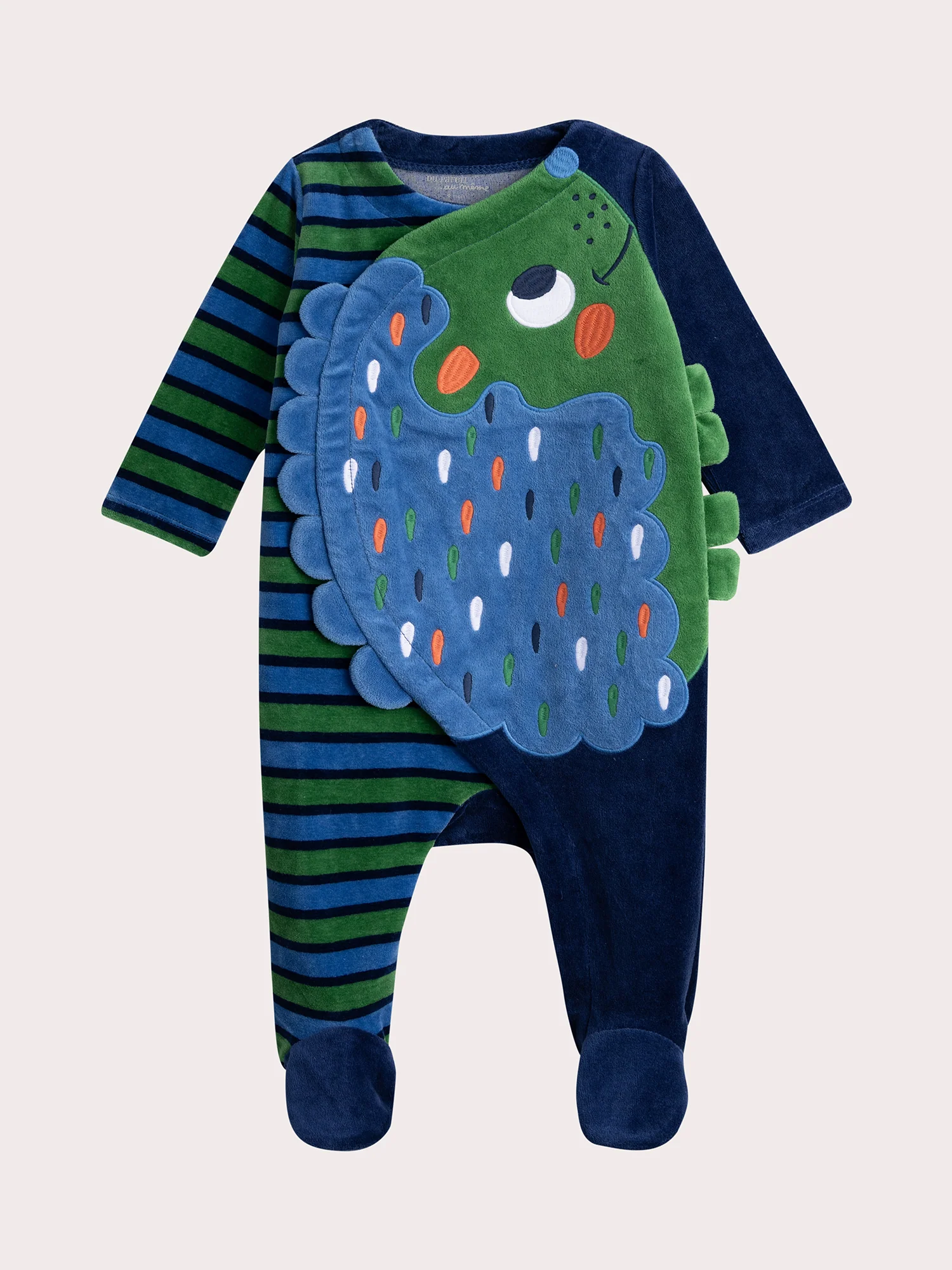 Grenouillere à animation hérisson pour bébé garçon