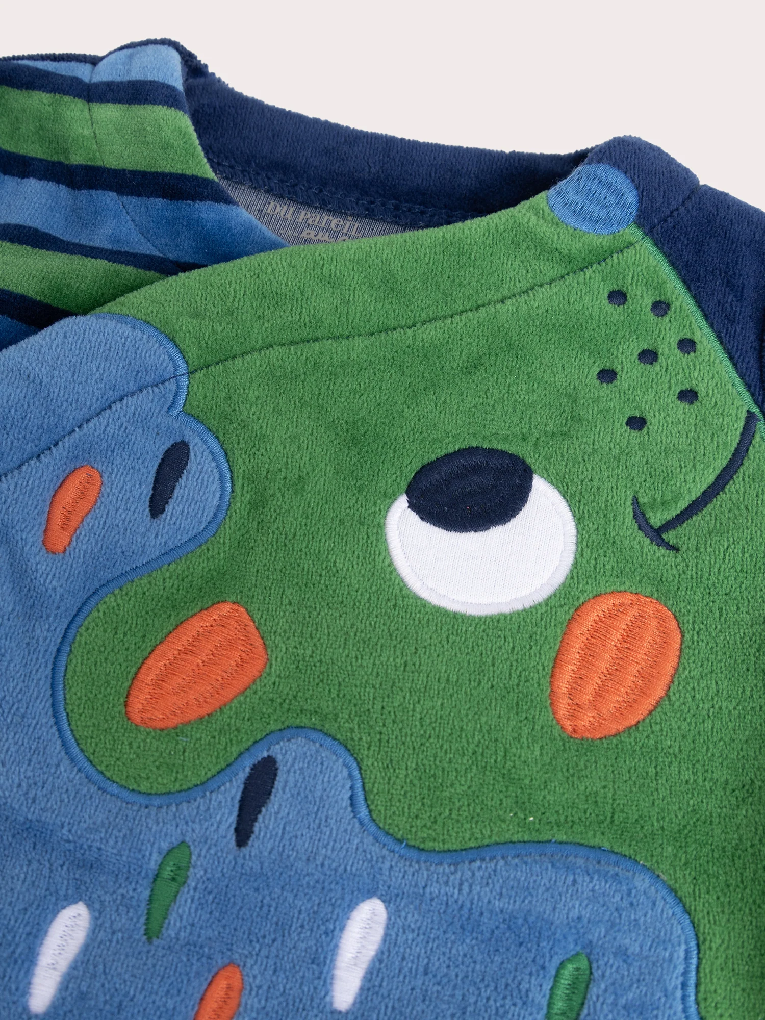 Grenouillere à animation hérisson pour bébé garçon – Image 2