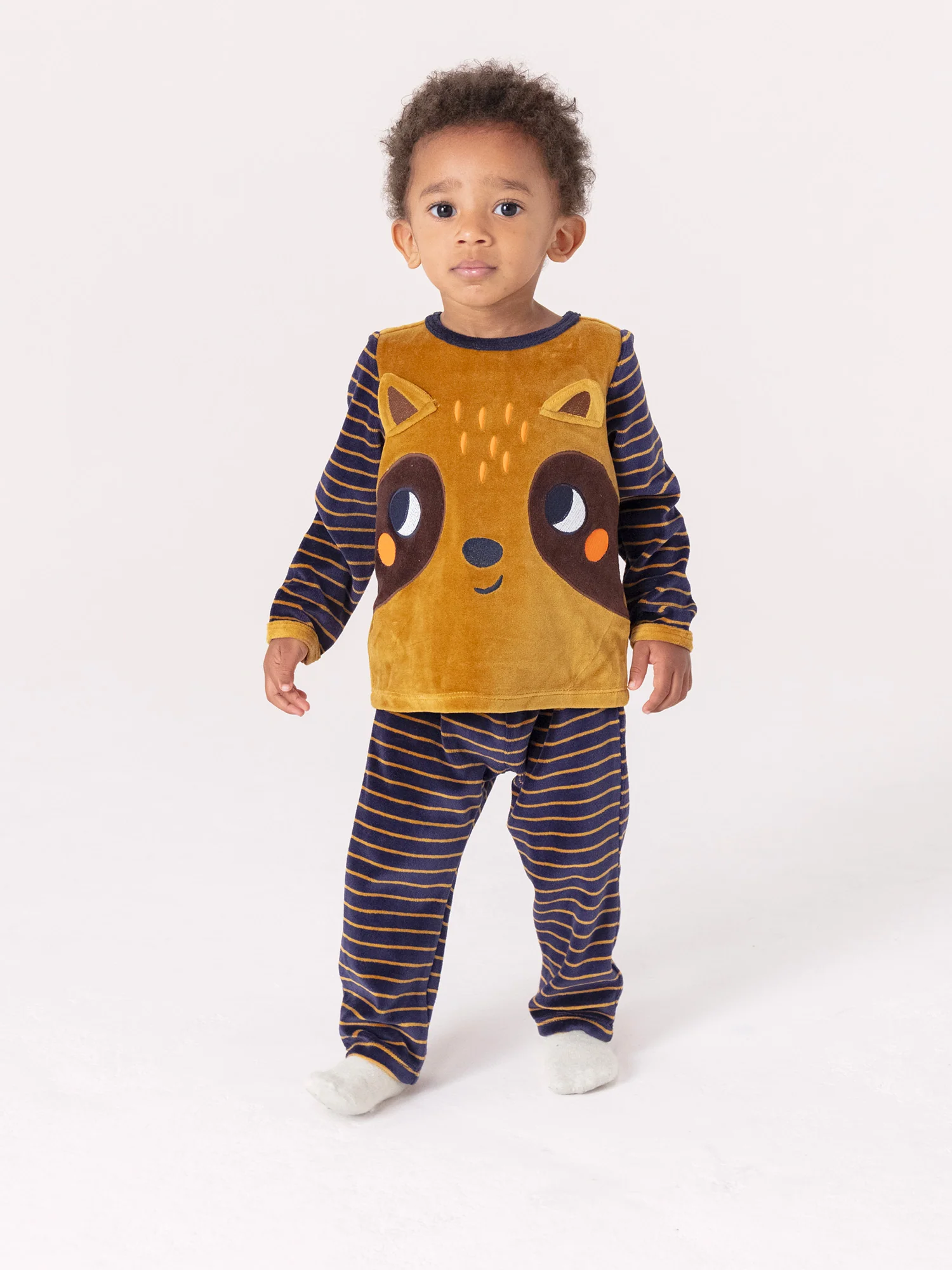 Pyjama rayé pour bébé garçon – Image 2