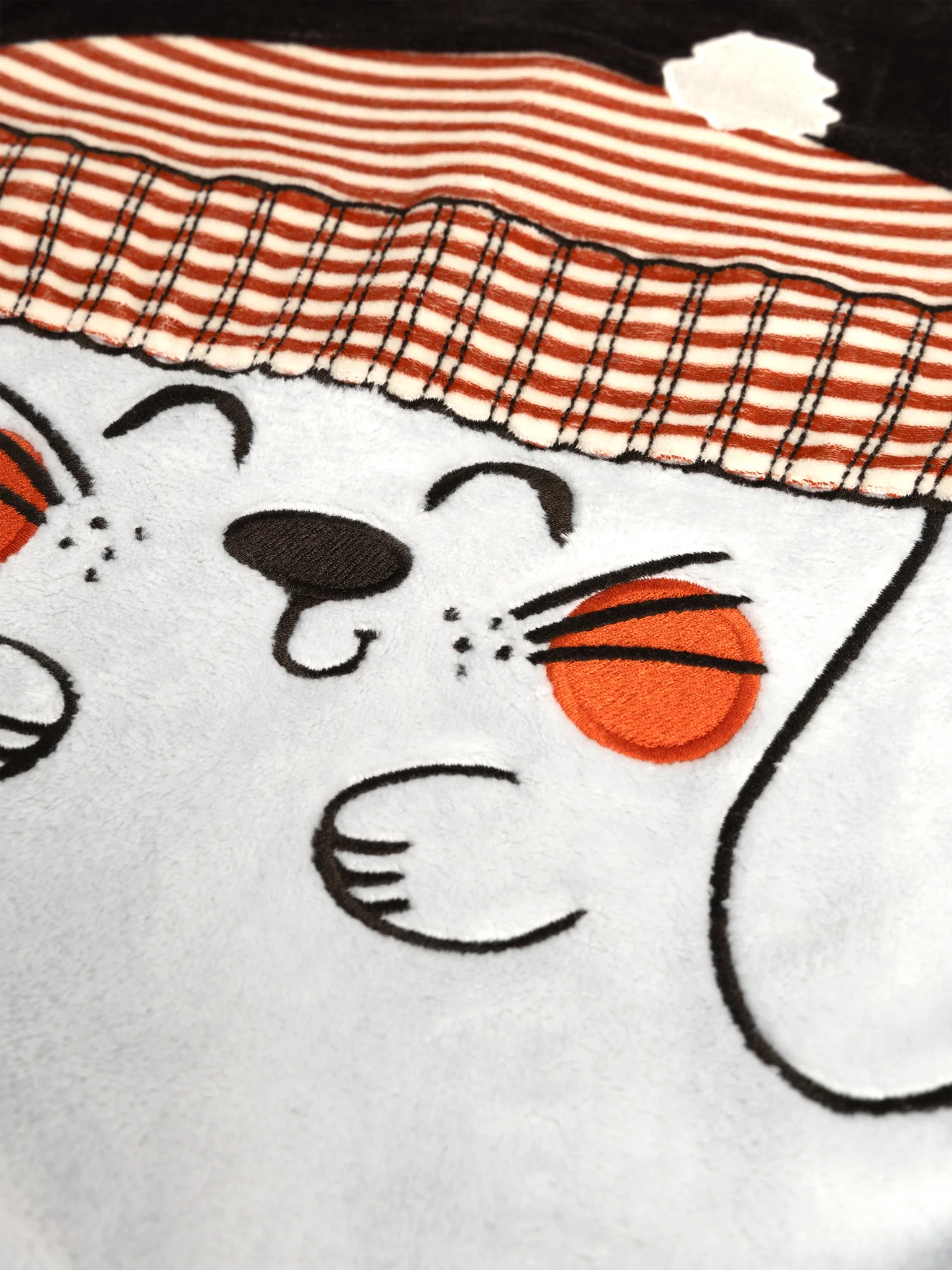 Grenouillere grise animation lapin pour bébé garçon – Image 2