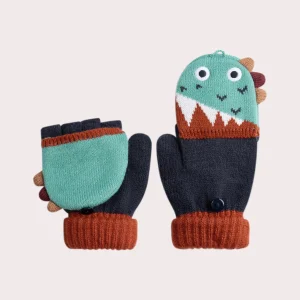 Moufles-mitaines monstre pour garçon