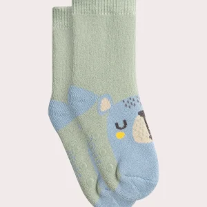 Chaussettes chaudes motif ours pour bébé garçon