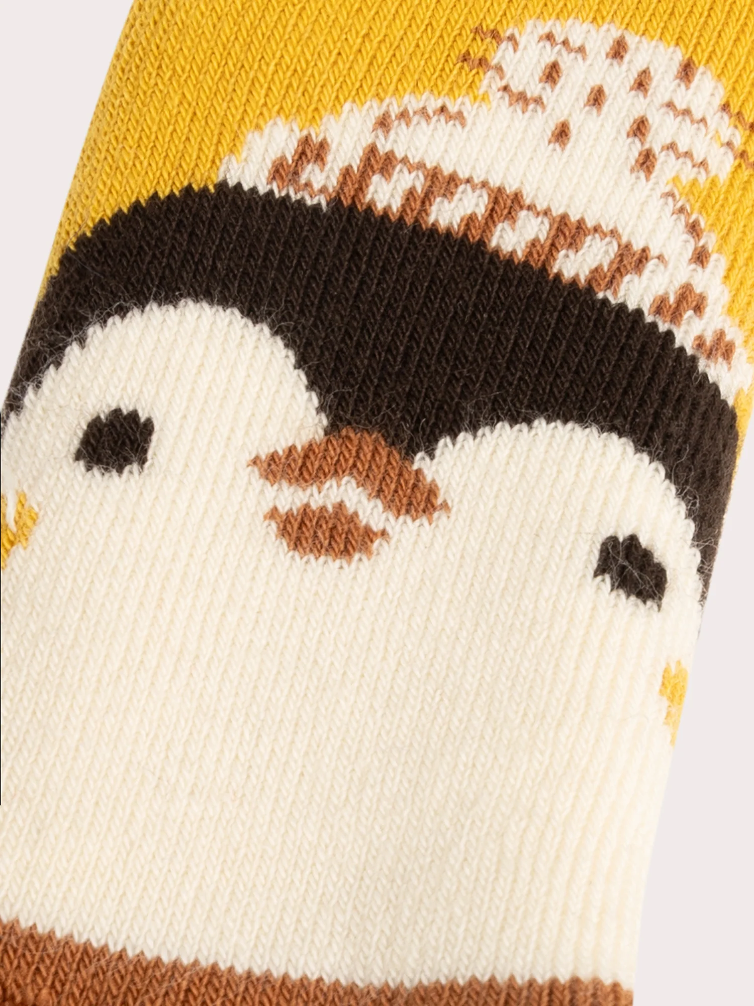 Chaussettes chaudes jaunes motif pingouin pour bébé garçon – Image 2