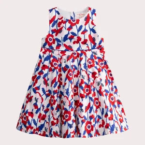 Robe à volume imprimée fleurs