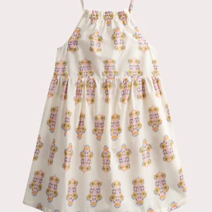 Robe imprimé floral à bretelles