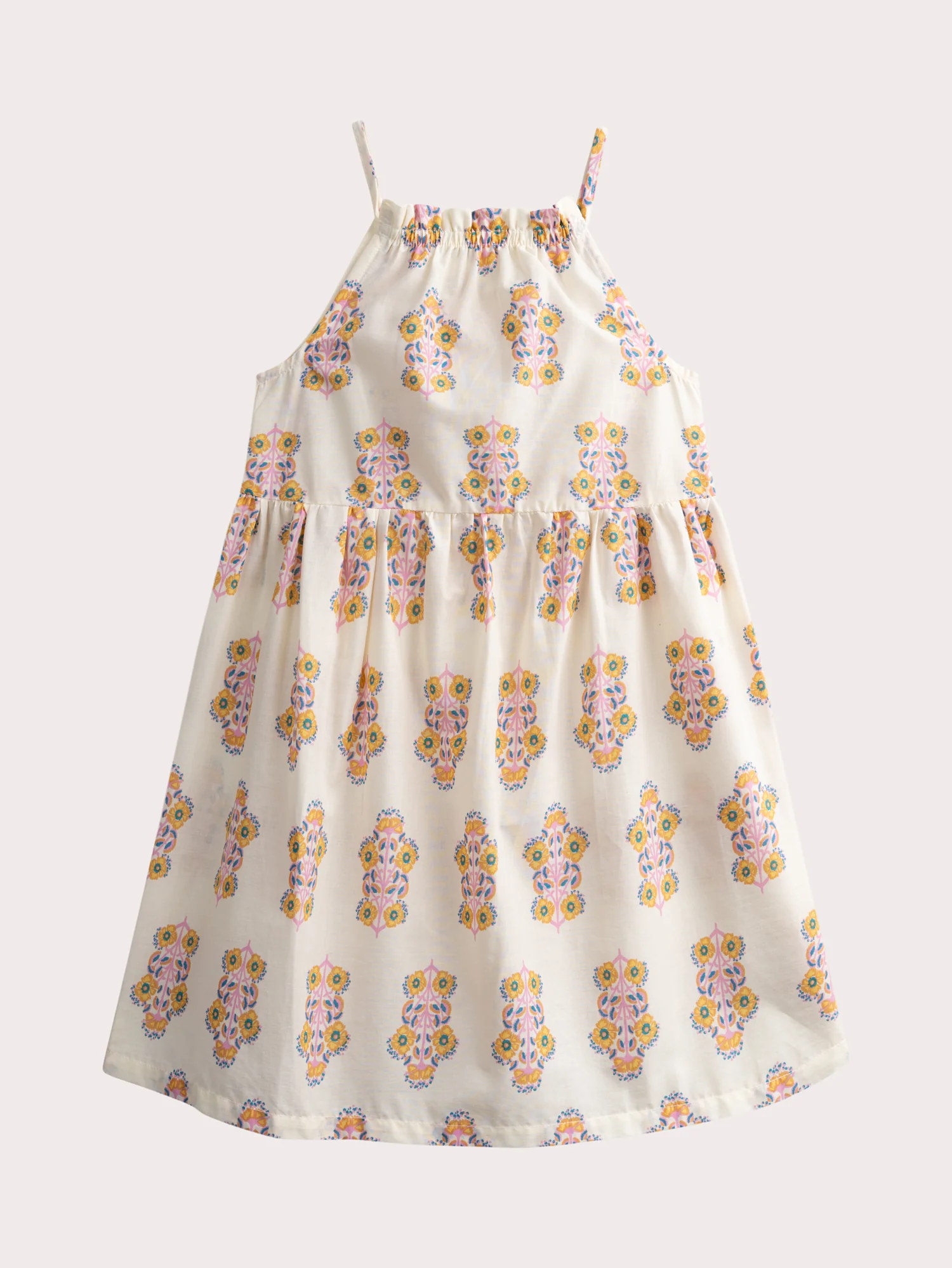 Robe imprimé floral à bretelles