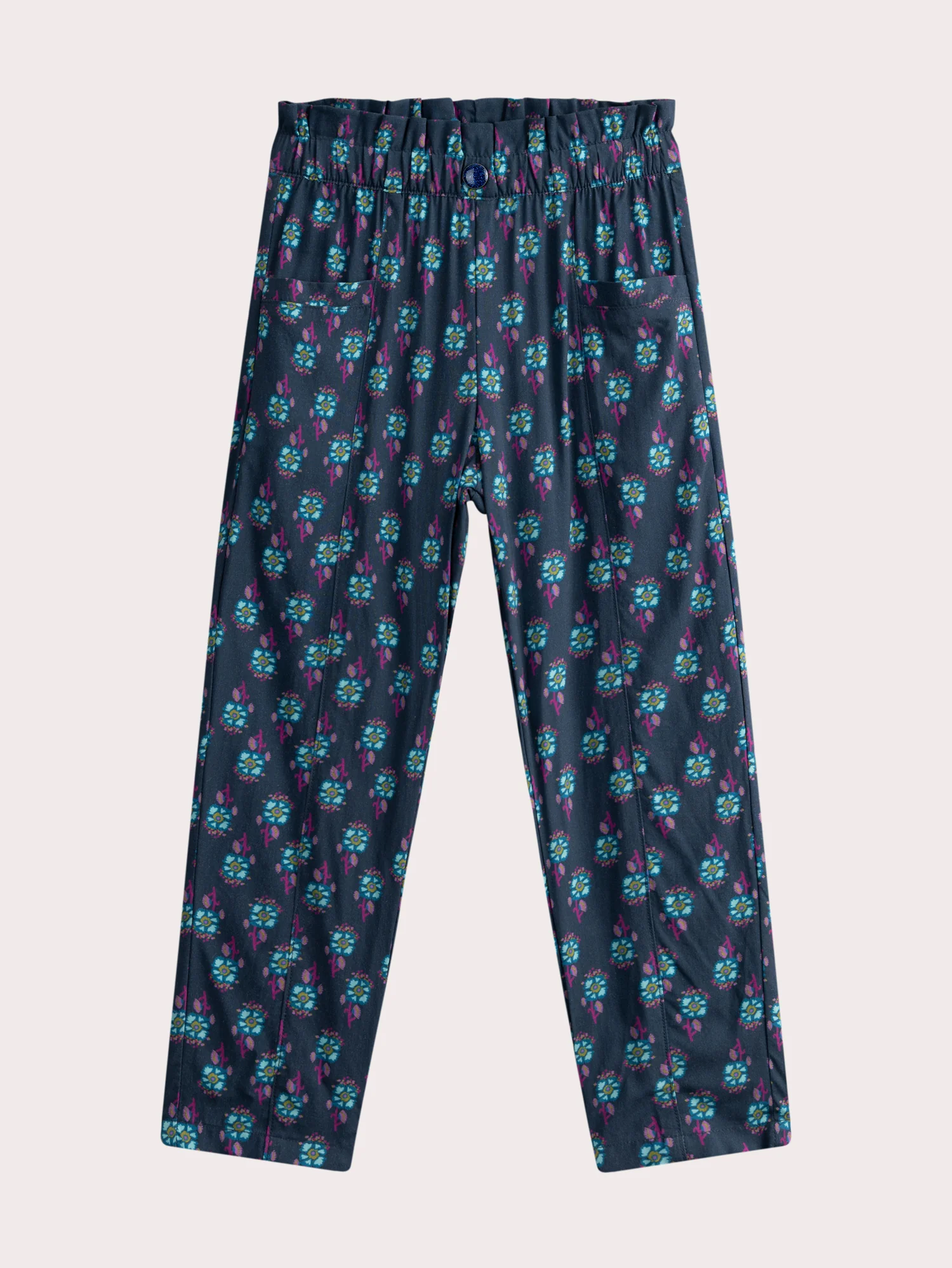 Pantalon fluide imprimé psychédélique