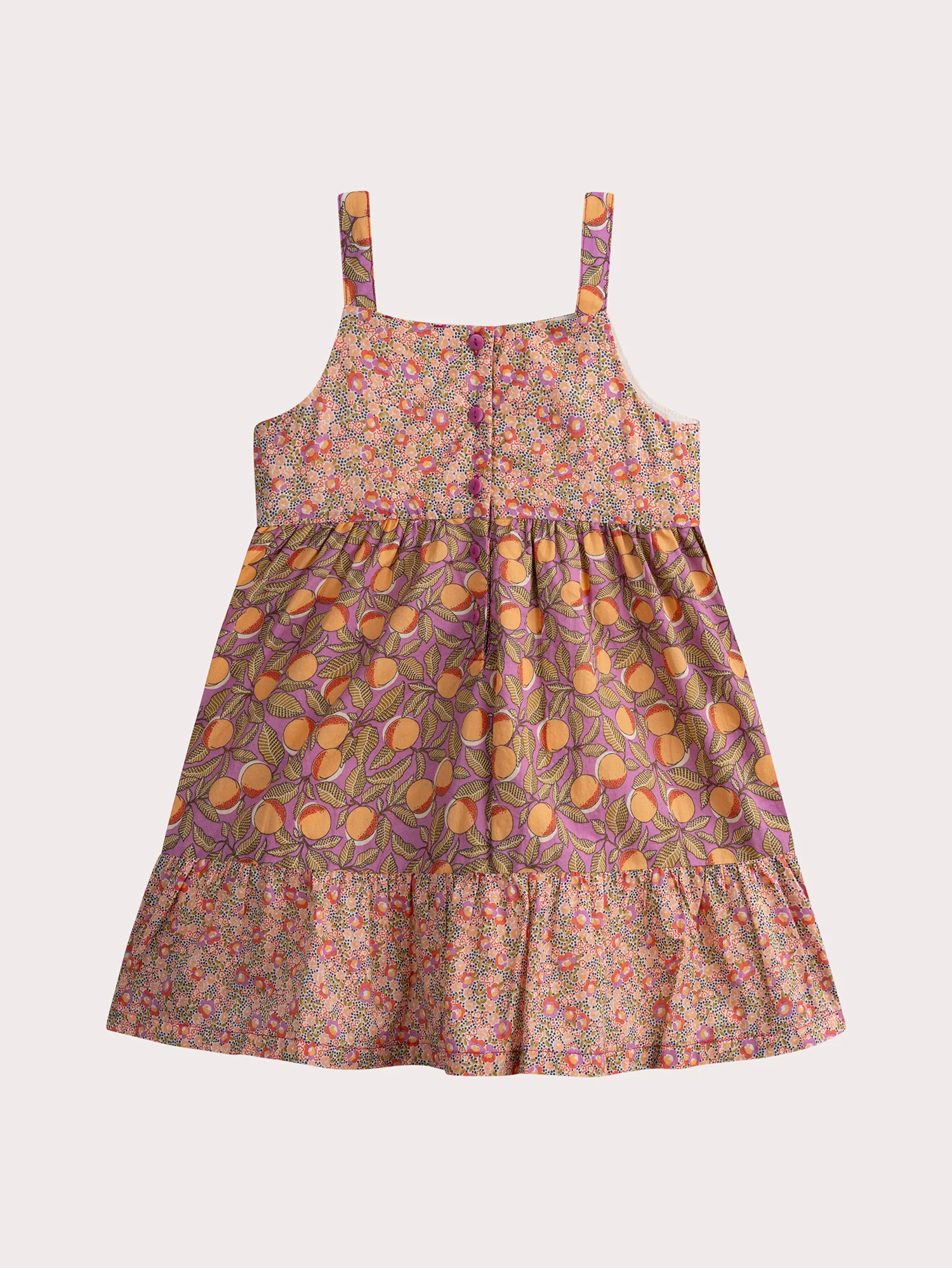 Robe bi-imprimée à bretelles – Image 4