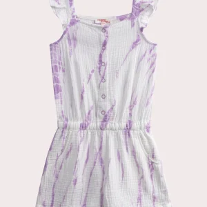 Combinaison en gaze effet tie & dye