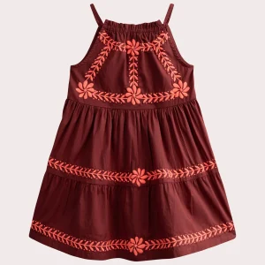 Robe légere brodée