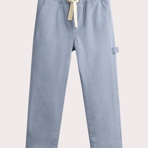 Pantalon bleu coupe daddy