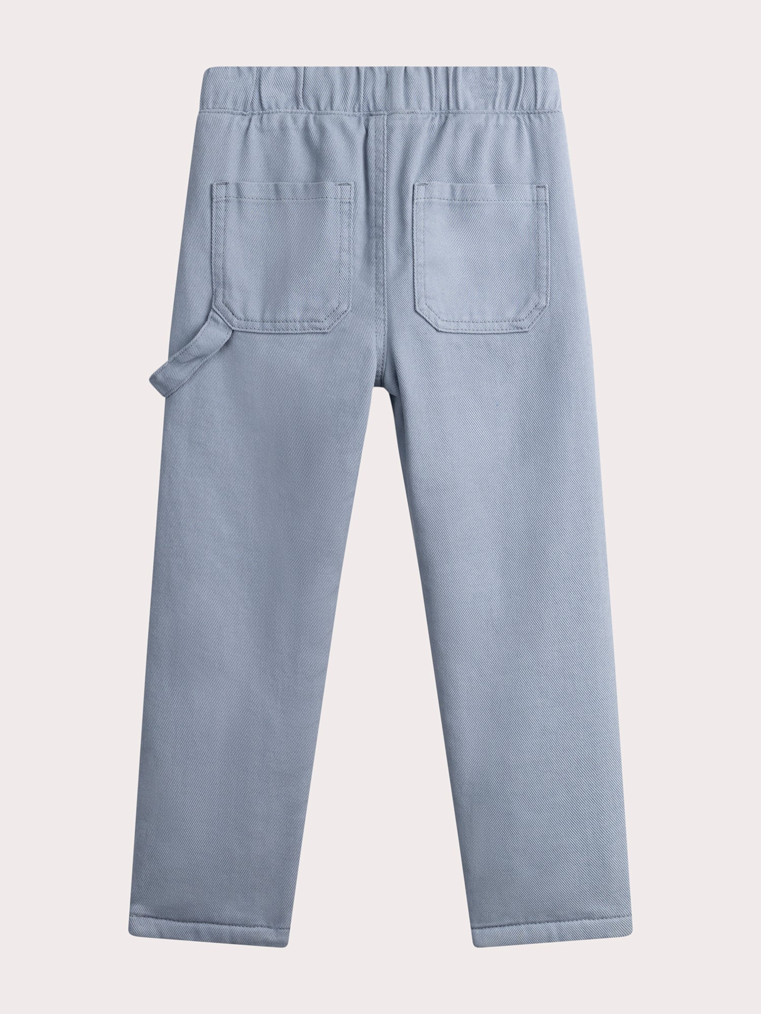 Pantalon bleu coupe daddy – Image 5