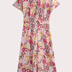 Robe longue fluide  imprimé pour femme