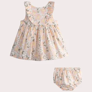 Robe fleurie pour bébé fille