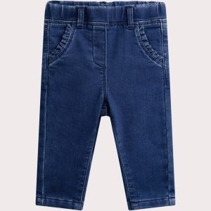 Pantalon bleu pour bébé fille