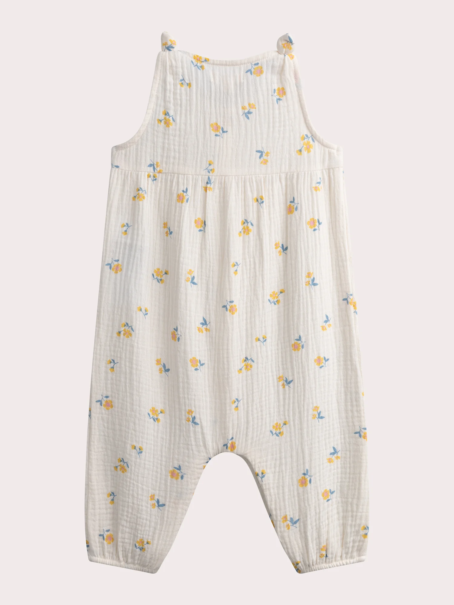 Salopette à fleurs pour bébé fille – Image 4