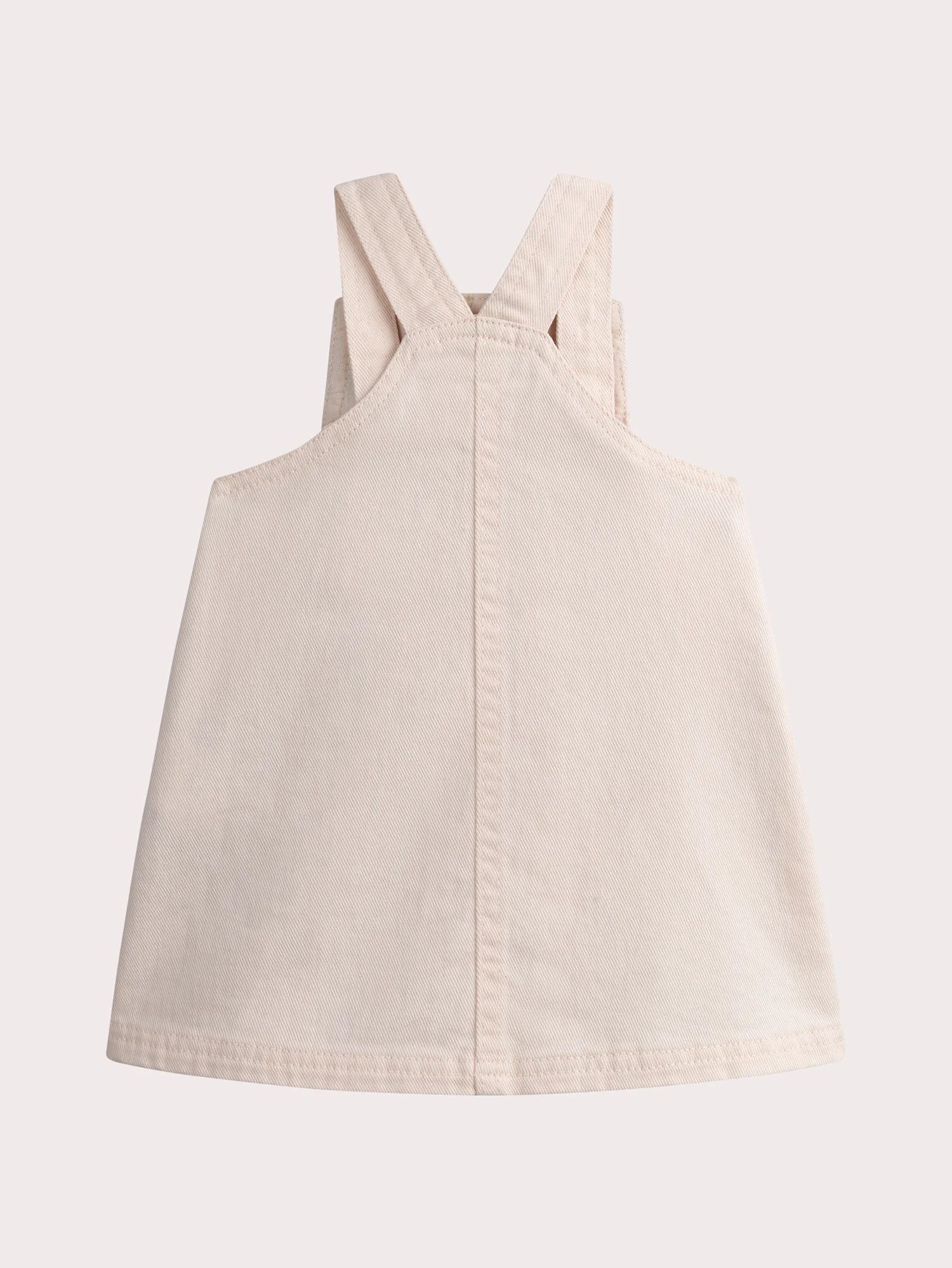 Robe salopette à fleures pour bébé fille – Image 4