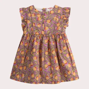 Robe agrumes pour bébé fille