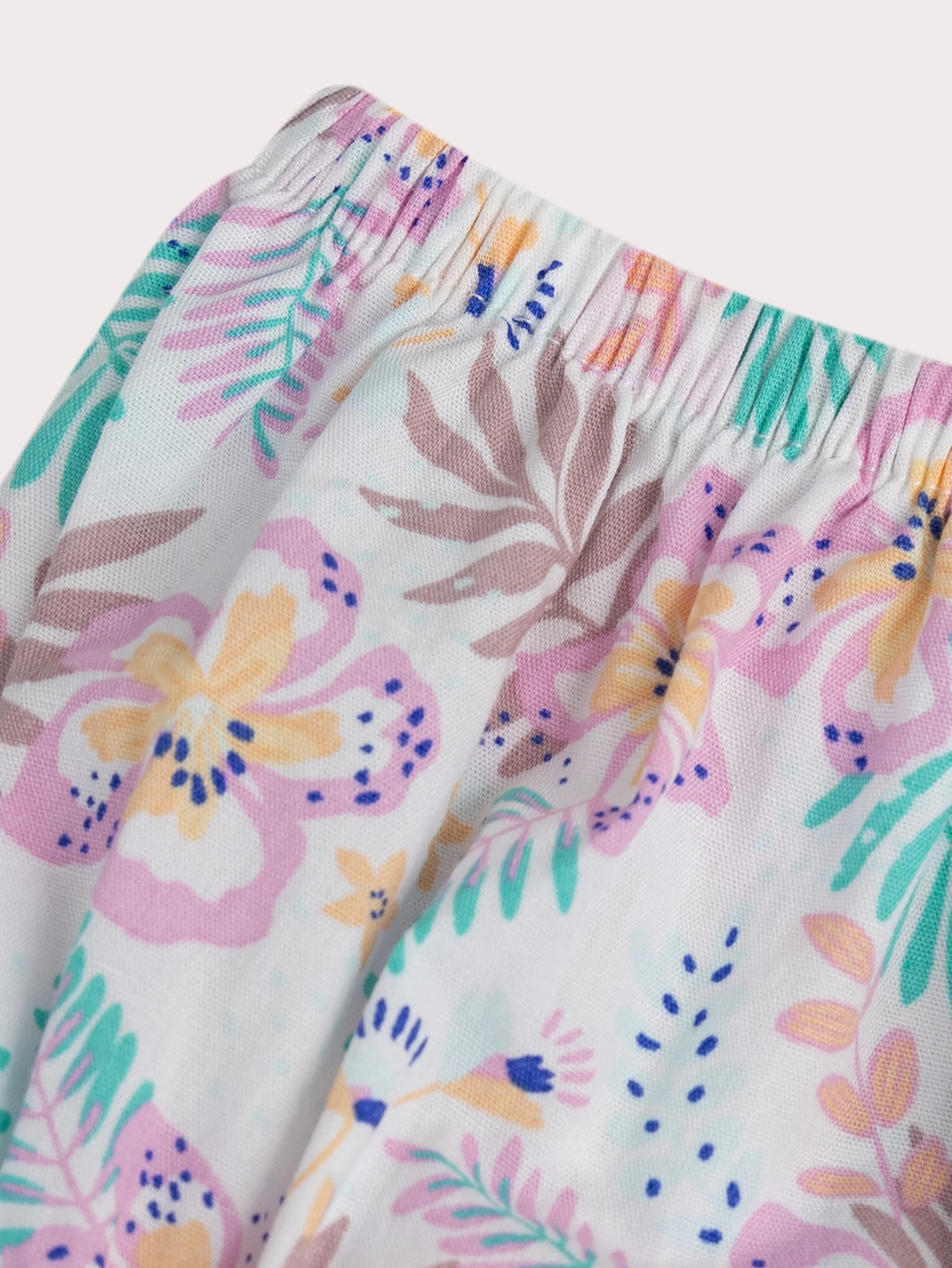 Robe fleurs exotique pour bébé fille – Image 8