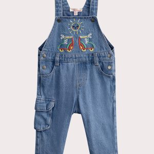 Salopette en jean pour bébé garçon