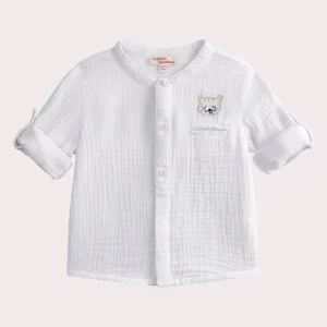 Chemise blanche pour bébé garçon