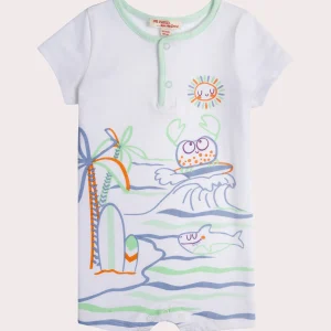 Combinaison à imprimé surf pour bébé garçon