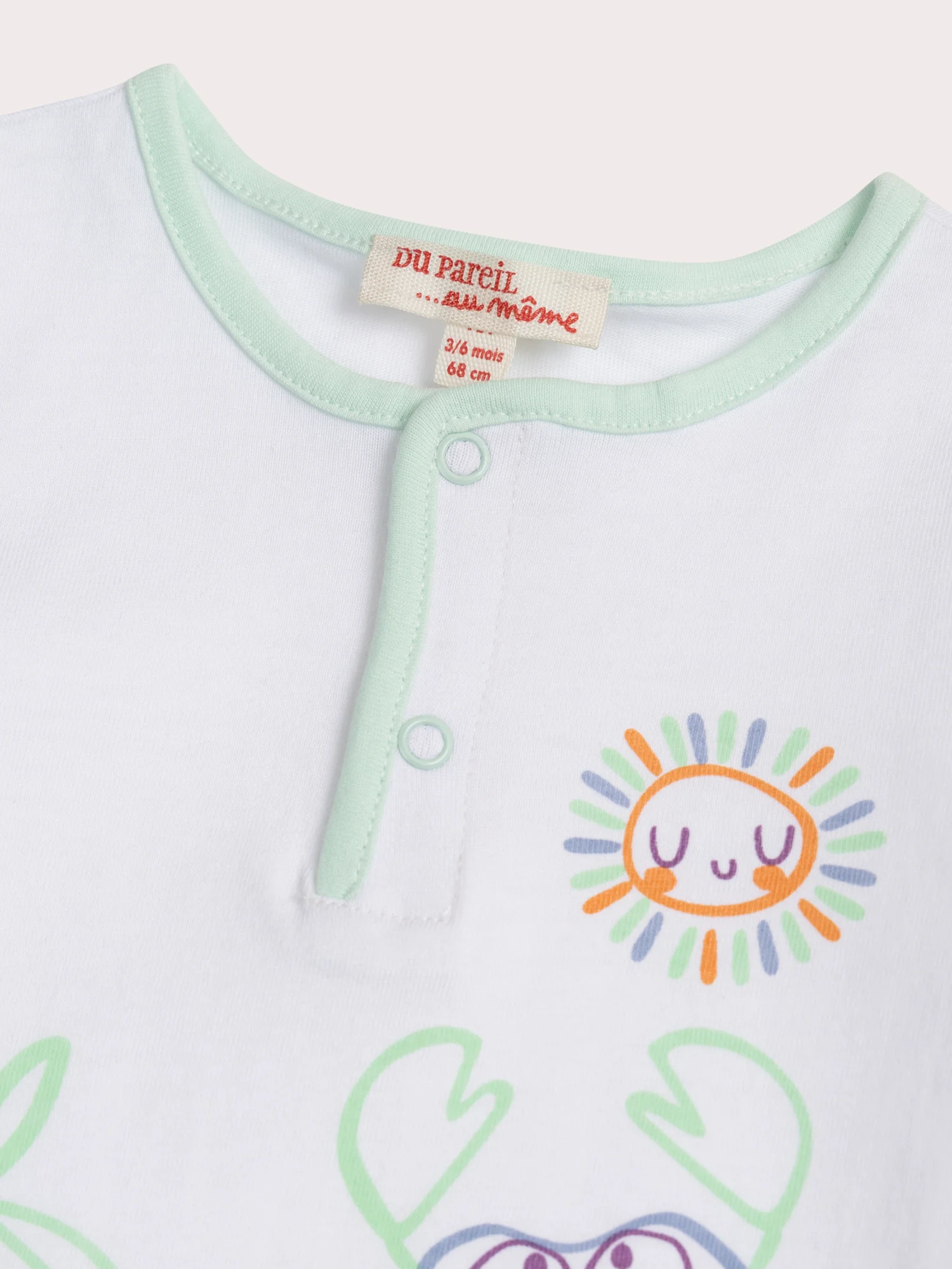 Combinaison à imprimé surf pour bébé garçon – Image 3