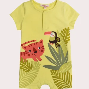 Combinaison à imprimé tropical pour bébé garçon