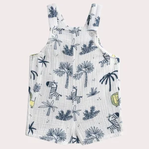 Salopette courte safari pour bébé garçon