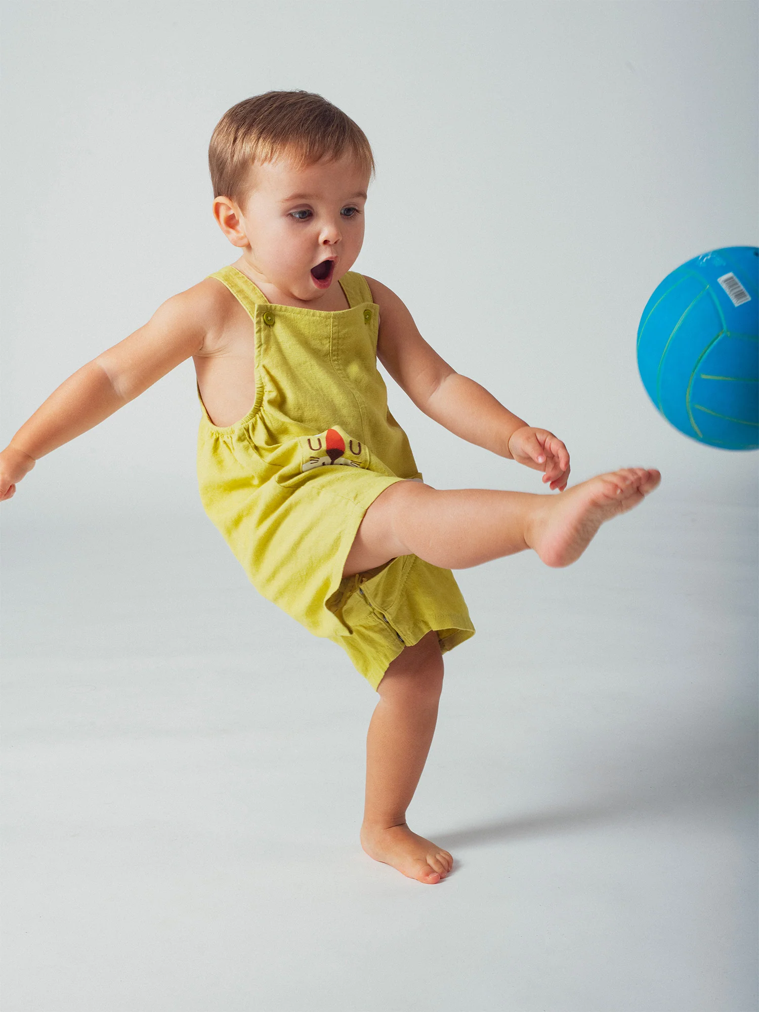 Salopette courte animaux pour bébé garçon – Image 2