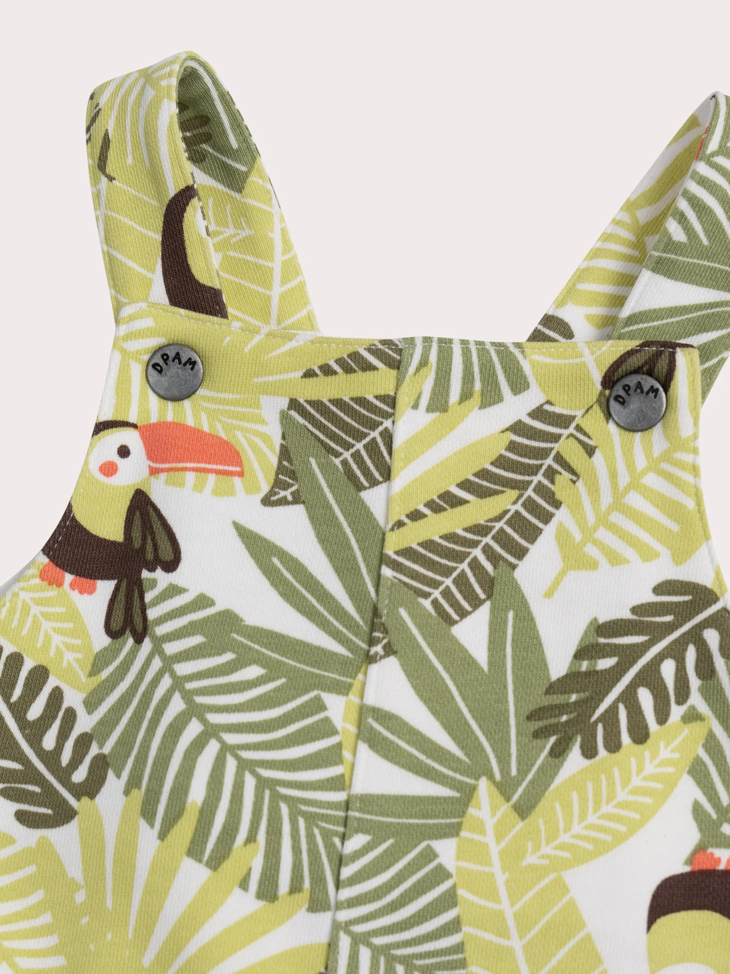 Salopette courte toucan pour bébé garçon – Image 3