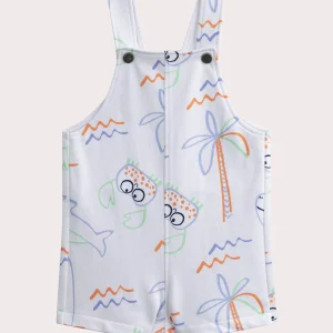 Salopette courte surf pour bébé garçon