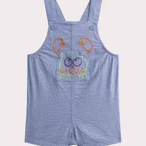 Salopette courte crabe pour bébé garçon