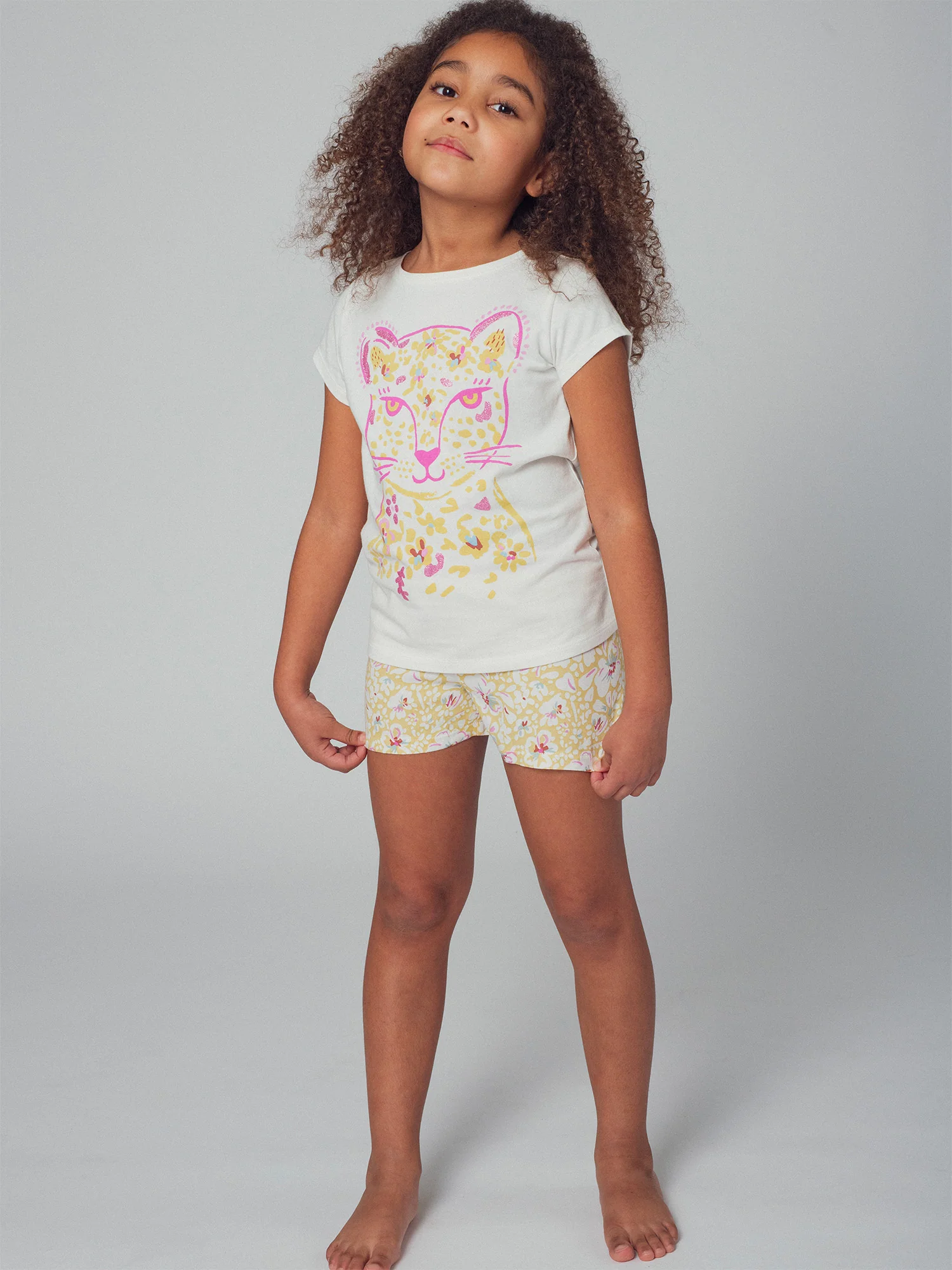 Pyjama léopard pour enfant fille – Image 2